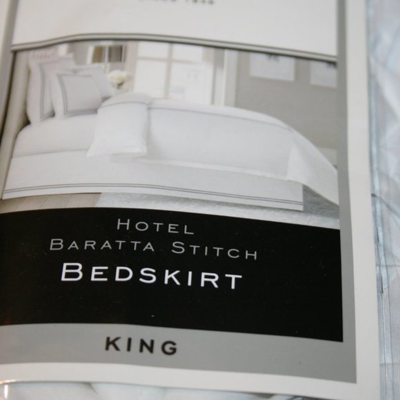 Wamsutta Bedding Wamsutta Baratta 5inch Drop King Bed Skirt Nice